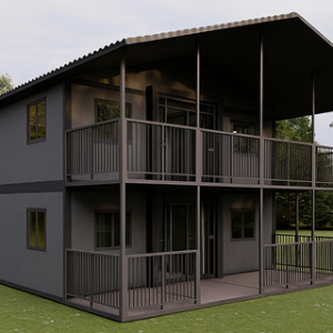 1,073 Sqft Luxury Premier Two Story Single or Two Family