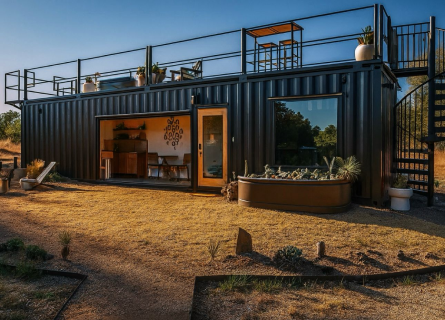40Ft. Luxury Plus Shipping Container Home